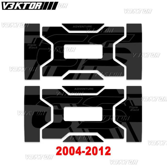 R1200GS・R1250GS トリプルブラック（2004-モデル）用 バイク バリオケース ステッカー サイドボックス スーツケース パニア 荷物保護デカール 輸入品_12