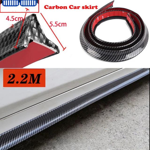 BMW E90 E39 E46 E91 F30 G20 E60 F11 F10 F07 G30 E53 シリーズ 1 2 3 4 5 6 7 用 6Dカーボン ドアサイドスカート ストライプ リップ スプリッター 輸入品