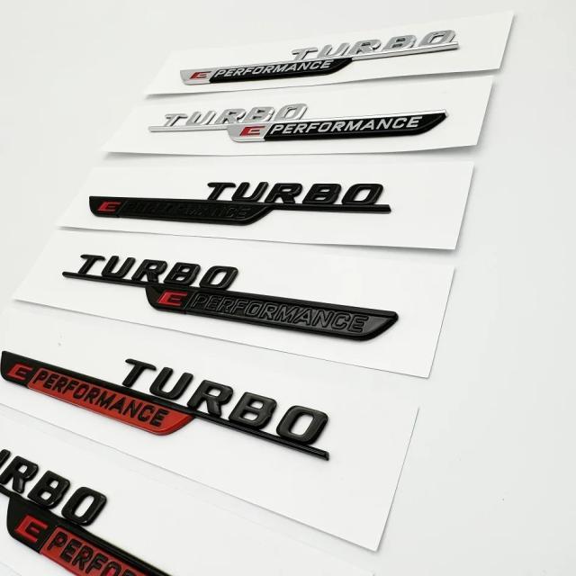 新型 レターズナンバー TURBO E PERFORMANCE エンブレム フェンダートリム バッジ ステッカー W206 C63s GLC63s アクセサリー 輸入品_11
