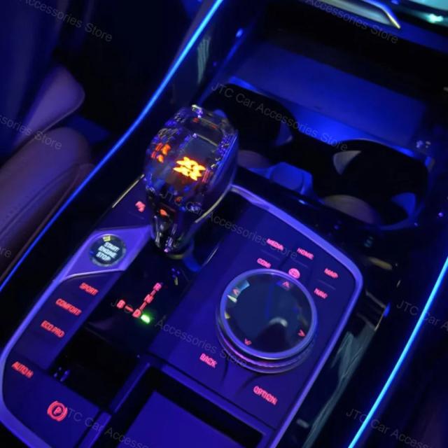 BMW 5・6シリーズ X3 X4 iX3 G30 G31 G32 G01 G02 G08 専用 11色センターコンソールアンビエントライト（サドルライト） 室内灯 アップグレードキット 輸入品_4