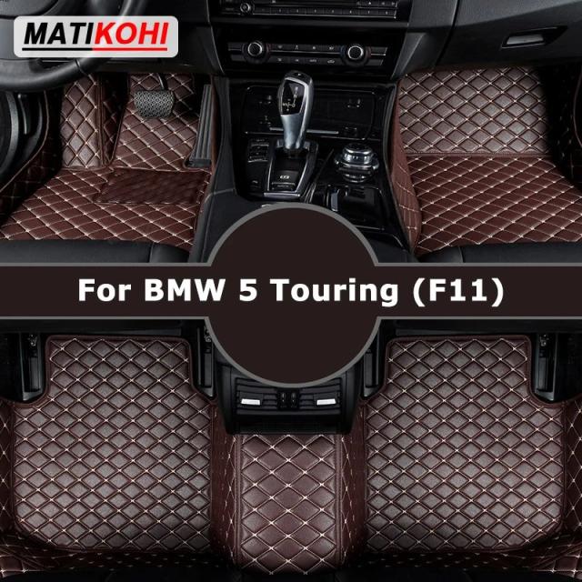 MATIKOHI カスタムカー フロアマット BMW 5シリーズ ツーリング F11 2009-2017 年式 車内フロアカーペット カーアクセサリー 輸入品