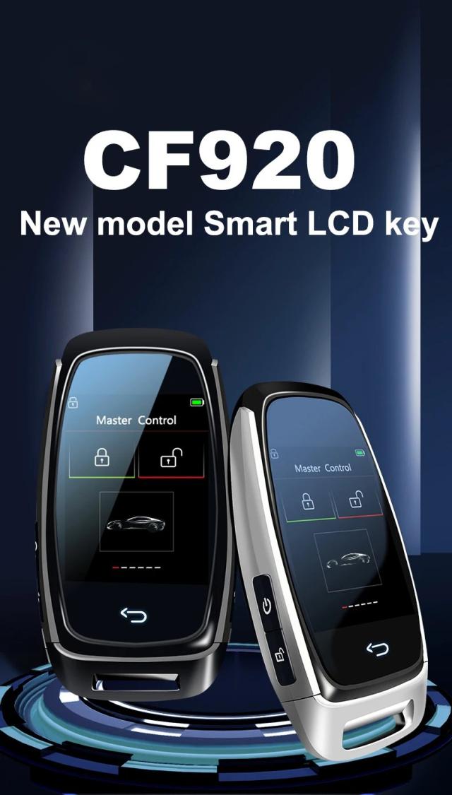 ユニバーサルCF920 LCDスマートキーディスプレイ BMW・アウディ・フォード・ヒュンダイ・トヨタ・マツダ対応 快適エントリーオートロック 輸入品