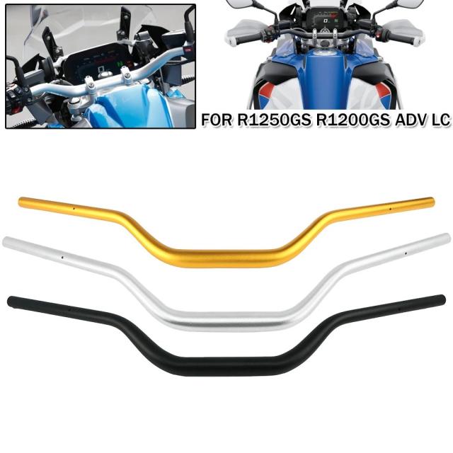 BMW R1200GS（2014年）R1250GSアドベンチャー（2013-）式R1250GS R1200用 人間工学に基づいたハンドル 22mmアルミニウムハンドルバー 輸入品