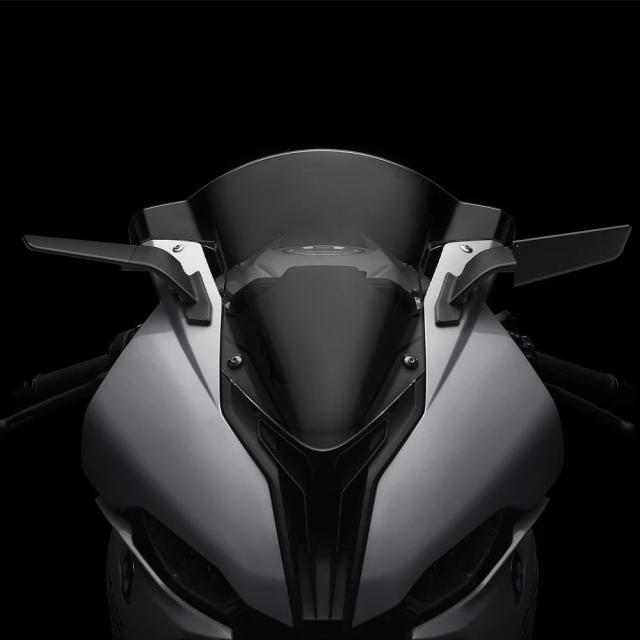 BMW S1000RR用 リアビューミラー ステルススポーツウィングレットミラーキット 調整可能ステルスミラー 2019-モデル対応 輸入品_7