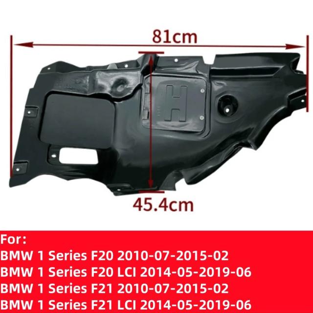 BMW 1シリーズ F20 F21 LCI 2010-2019 フロントホイールアーチライナー 泥よけ 純正品番: 51717260709 51717260710 輸入品_10