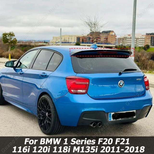 BMW 1シリーズ F20 F21用 固定式リアスポイラー テールウイング ABS アクセサリー (2011-モデル 116i 120i 118i M135i ハッチバック対応) 輸入品