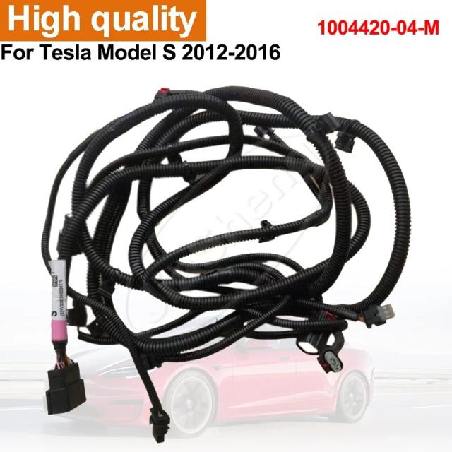旧型テスラモデルSフロントバンパーハーネス用 6レーダーインターフェース 交換パーツ 1004420-04-M 輸入品