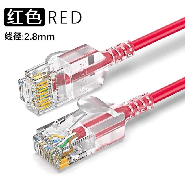 Cat6 イーサネットケーブル 1000M 極細 UTP パッチケーブル RJ45 対応 コンピューター Xbox ネットワーク LAN ケーブル 輸入品_4