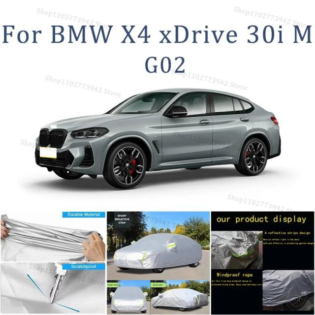 BMW X4 xDrive30i M G02用 カーカバー 日焼け防止 遮熱 防塵 スクラッチ防止 車外装アクセサリー 輸入品