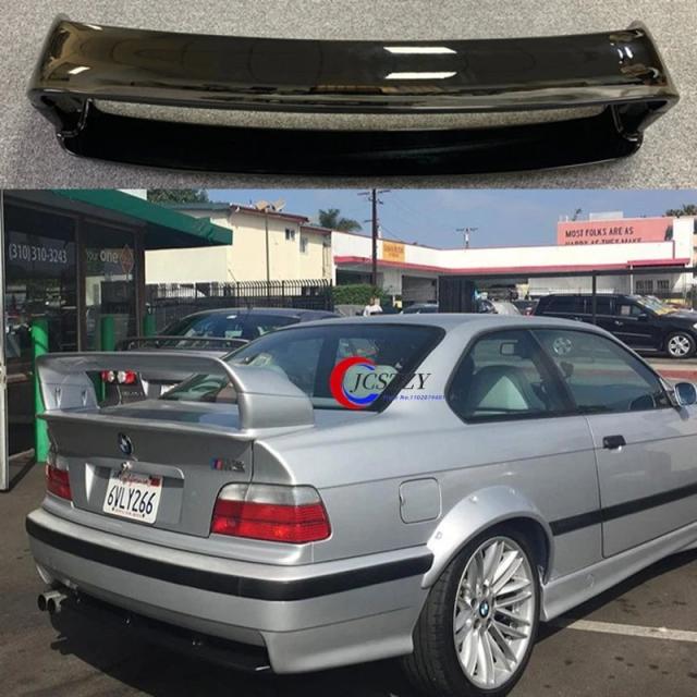 BMW 3シリーズ E36 1990-2000年用 リアスポイラー ABS樹脂 マットブラック/光沢ブラック BMW E36 M3 リアウイング 輸入品_10