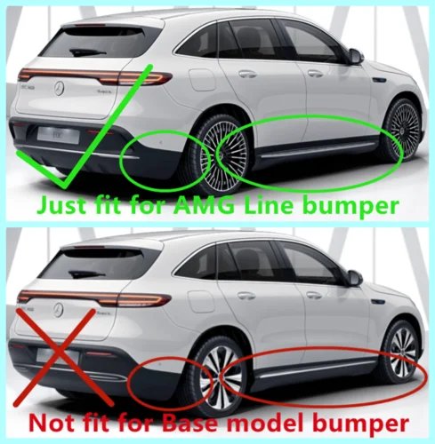 メルセデス・ベンツ EQC 350 EQC 400 専用 フェンダー 2019 2020 2021 2022 年式 マッドフラップ マッドガード フェンダー スプラッシュガード 輸入品_4
