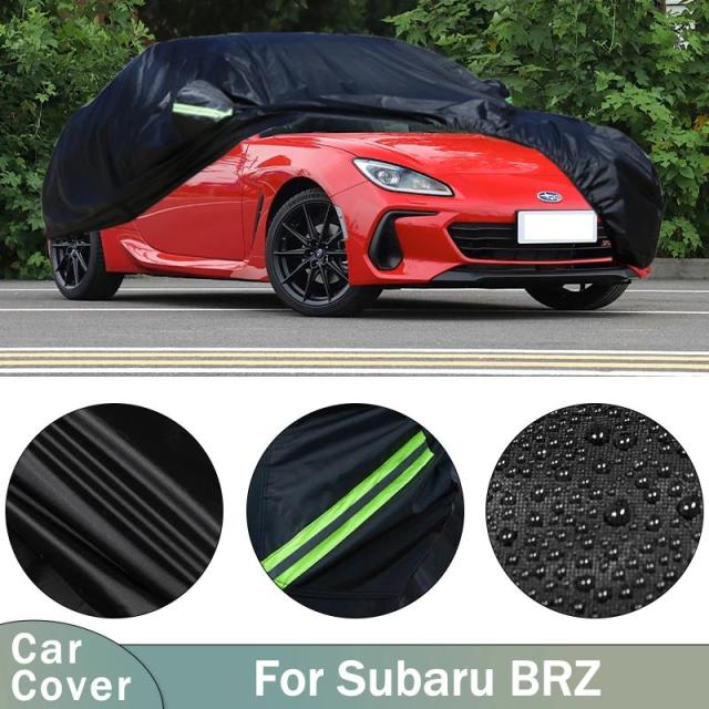スバルBRZ用 アウトドアカーバーカバー - 210Tオックスフォードクロス オールシーズン対応 防雪防塵防水防日焼けアクセサリー 輸入品