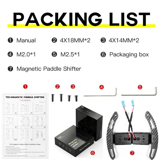 カーボンマグネットカーボンファイバーパドルシフター MINI F54 F55 F56 F57 F60 クーパーS/JCWクーパー用 輸入品