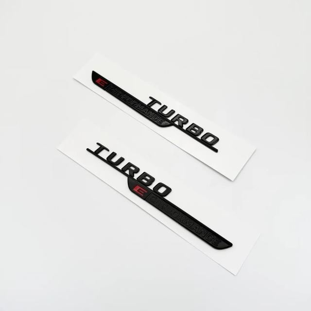 新型 レターズナンバー TURBO E PERFORMANCE エンブレム フェンダートリム バッジ ステッカー W206 C63s GLC63s アクセサリー 輸入品_12