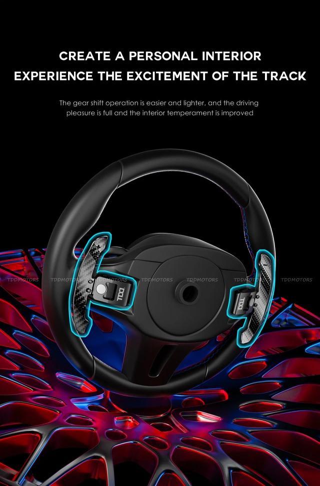 カーボンマグネットカーボンファイバーパドルシフター MINI F54 F55 F56 F57 F60 クーパーS/JCWクーパー用 輸入品