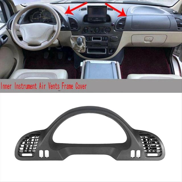 メルセデス・ベンツ スプリンター CDI 1999-2006年用 エアベント付き 車内計器フレームカバー トリム カウンターハウジング 輸入品_10