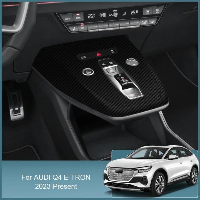 アウディ Q4 e-tron 以降モデル用 車内ステッカー ウィンドウパネルデカール ギアボックス ダッシュボード保護フィルム アクセサリー 輸入品
