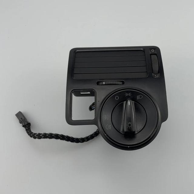 純正ブラック 計器用エアアウトレット セントラルエアコン吹き出し口 VW ゴルフ4 ジェッタ ボーラ MK4 R32 GTI 1999-2004 専用 輸入品_4