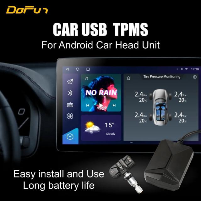 Android車載ナビ用USB TPMSセンサー 輸入品