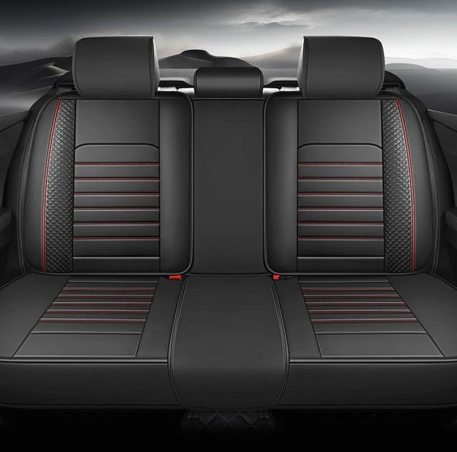 新型 ユニバーサル カーフシートカバー プロテクター PUレザー オーディQ3 メルセデスW211 ジャガーXF グランドi10 フォードフォーカス3 セダンSUV対応 輸入品_19