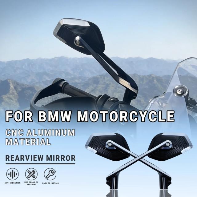 BMWモーターサイド用リアミラー BMW R1300GS R1250GS ADV R1200GS F900GS F750GS 対応 調整式サイドミラー 輸入品