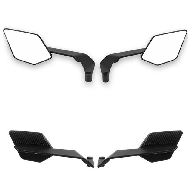 オートバイ ウィングミラー リアビュー 回転式 新型 サイドミラー YAMAHA MT09 MT-09 FJ09 FZ09 対応 輸入品_6
