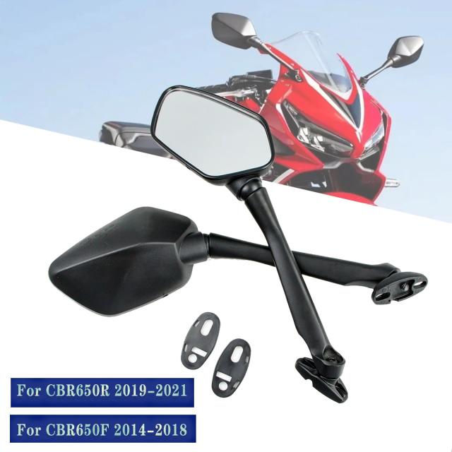 HONDA CBR650R / CBR650F (2014-モデル) 用 リアビューミラー サイドミラー 輸入品