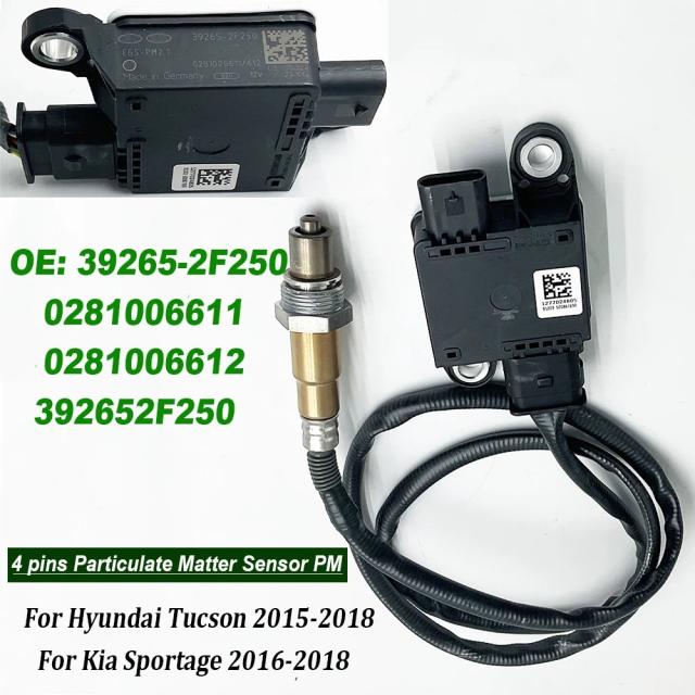 39265-2F250 ハイブリッド パティキュレートマターセンサー PMセンサー 0281006611 0281006612 ハイアンドゥ ツーソン 2015-2018 キア スポテージ 2016-2018 適合 輸入品
