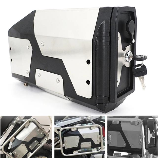 BMW R1250GS・R1200GS LC/ADV・R1200/R1250 GS・F750GS・F850GS・F800GS・GS1200/GS1250 用 4.2L ツールボックス アクセサリー 輸入品