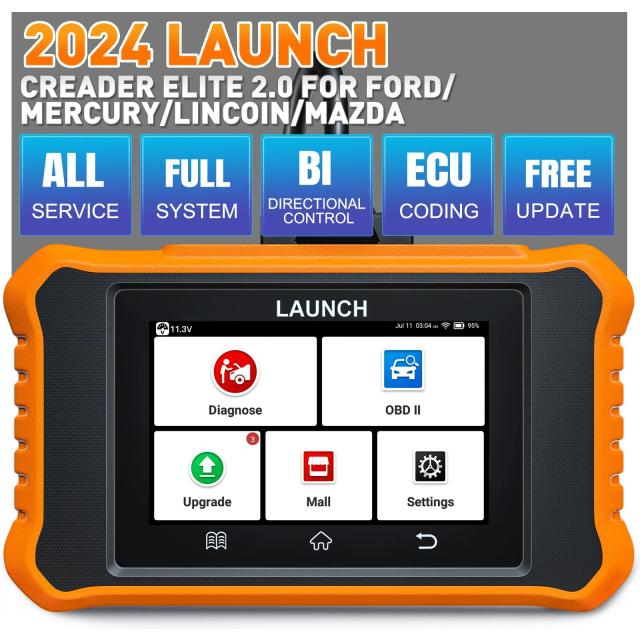 LAUNCH X431 Creader Elite 2.0 フォードシリーズ専用 輸入品