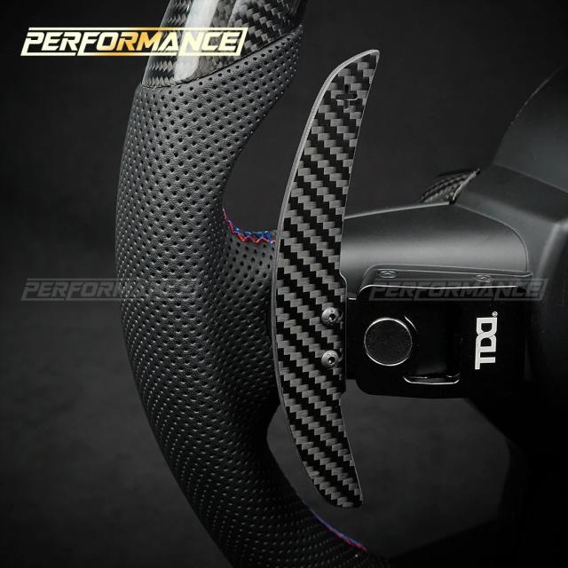 100%本物カーボンファイバー マグネット式カーボンファイバーパドルシフター BMW F20 F30 F32 F36 F80 F87 G20 G30 G80 M2 M3 M5 M6 X3 X5 X6M対応 輸入品_6