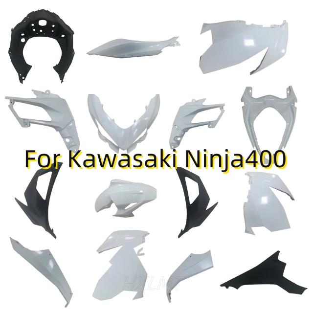 カワサキ ニンジャ400 2018-2023 用 左右 テールカウル フェアリングキット 未塗装 プラスチック ボディパーツ 輸入品
