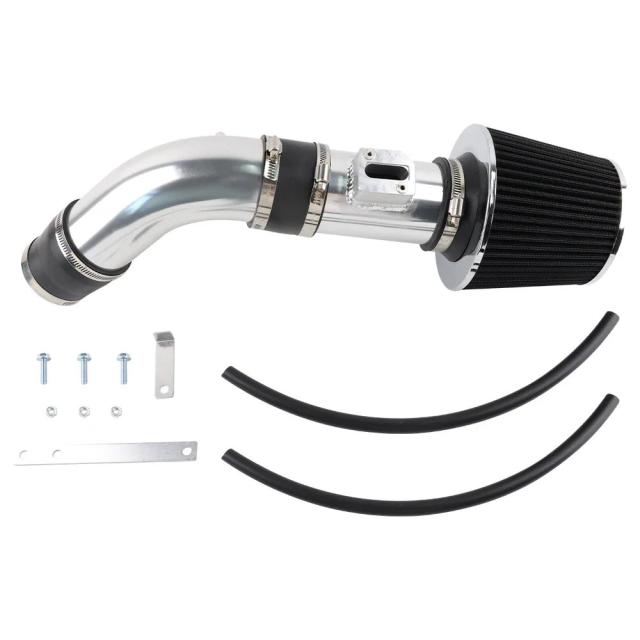 エアインテークシステム ショートラムエアインテークキット＆フィルター交換 04-07年 ホンダ アコード DX/LX/EX/SE 2.4L L4 取り付け DIY 輸入品