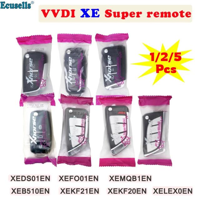 Xhorse VVDI Super Remote XT27A/Bチップ XEDS01EN/XEFO01EN/XEMQB1EN/XELEX0EN/XEKF20EN/XEKF21EN/XEB510EN VVDI2/VVDI Key Tool Max対応 輸入品