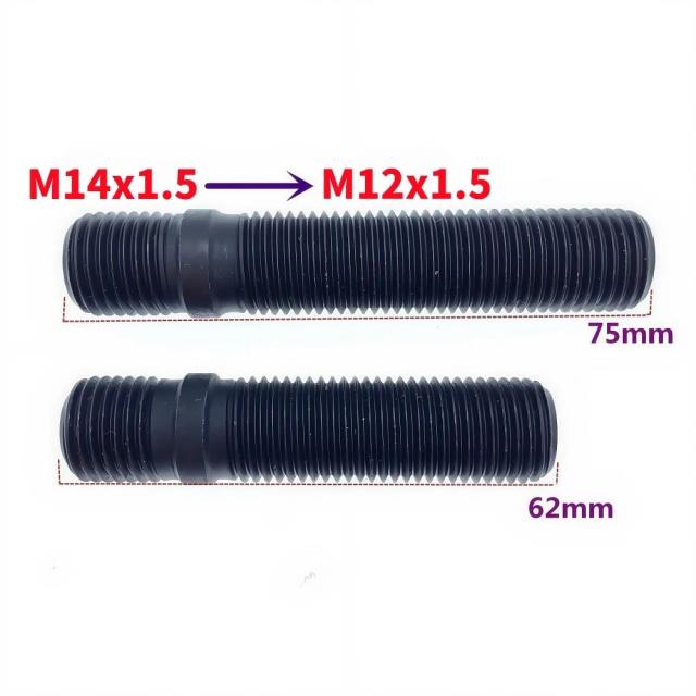 10個セット 車軸ホイールナット ボルト スタッド ネジ コンバーター M12x1.25 M12x1.5 M14x1.25 M14x1.5 変換 M12x1.25/M12x1.5/M14x1.5 輸入品_6