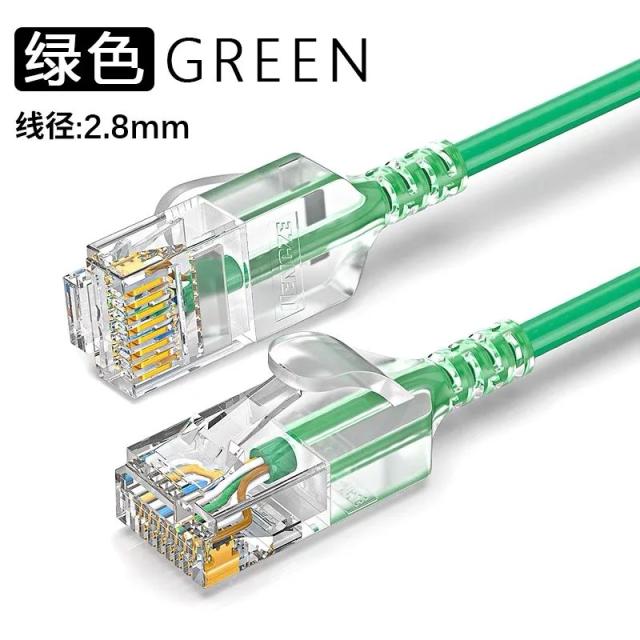 Cat6 イーサネットケーブル 1000M 極細 UTP パッチケーブル RJ45 対応 コンピューター Xbox ネットワーク LAN ケーブル 輸入品_5