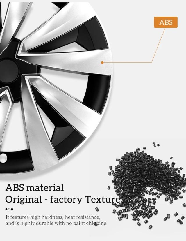 テスラモデルYジュニパー 2025-2026 19インチ 専用 ホイールカバー 4枚セット フルリム ハブキャップ 自動車ホイールカバー 輸入品