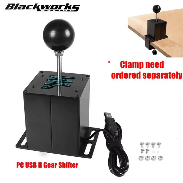 PC USB Hシフトレバー ロジテック G27 G29 G25 G920 ETS2 シミュレーションレーシングゲーム用 スラストマスター T300RS/GT シフトノブ 輸入品