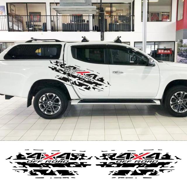 ピックアップ 4X4 オフロード ステッカー デコレーション デカール - フォード レンジャー F150 イスズ デュラマックス シボレー シルバラード VW アマロック ドッジ RAM トヨタ ハイラックス対応 輸入品