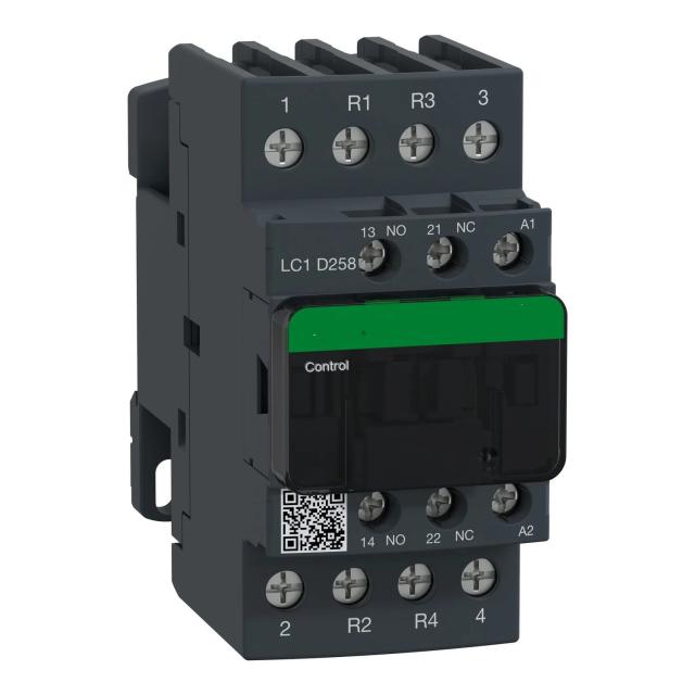 LC1D258 LC1D258E7 LC1D258E7C LC1-D258E7C TeSys D コンタクタ - 4極(2常開 + 2常閉) - AC-1 - 定格440V 40A - 48V ACコイル 輸入品