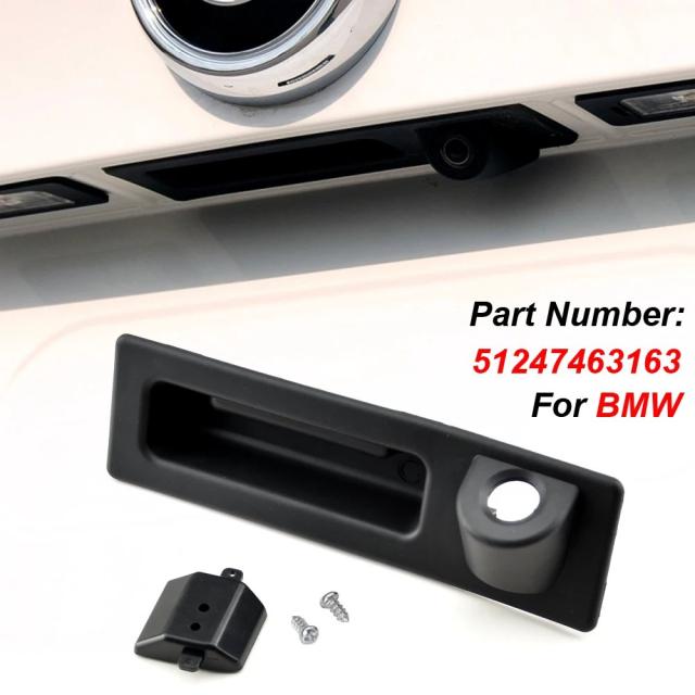 BMW X1 X2 X3 X4 X5 X6 F15 F16 F18 F25 F26 F35 F49 トランクハンドル内蔵リリーススイッチ 2012-2018 純正品番 51247463163 輸入品