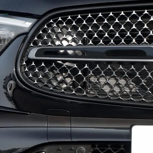 メルセデスベンツ GLCクラス X254 式以降 GLC260 GLC300 AMG 用 ブラックABSセンターグリルカバーストリップ トリム 自動車アクセサリー 輸入品_8