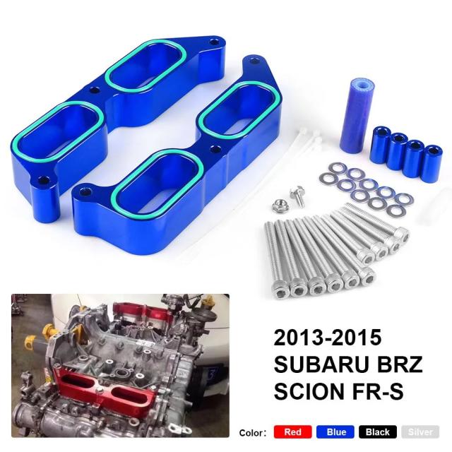 スバルBRZ 2013-2015年／サイオンFR-S用 アルミパワーブロックインテークマニホールドスペーサー 輸入品