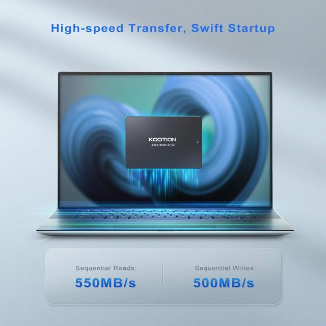 KOOTION X12 内蔵SSD 2.5インチ SATA III 2TB 1TB 512GB 480GB 256GB 240GB 128GB PC ノートパソコン デスクトップ対応 輸入品_2