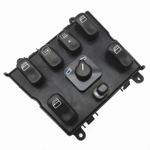 メルセデスベンツ ML W163 ML320 ML430 用 パワーウィンドウスイッチ (1998-2002年) 品番 1638206610 A1638206610 輸入品_4