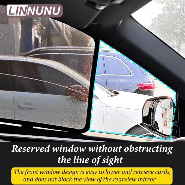 LINNUNU メルセデス・ベンツ GLA 400d H247 X156 用 マグネット式 サンシェード サイドウィンドウ UVカット メッシュカーテン アクセサリー 輸入品_17