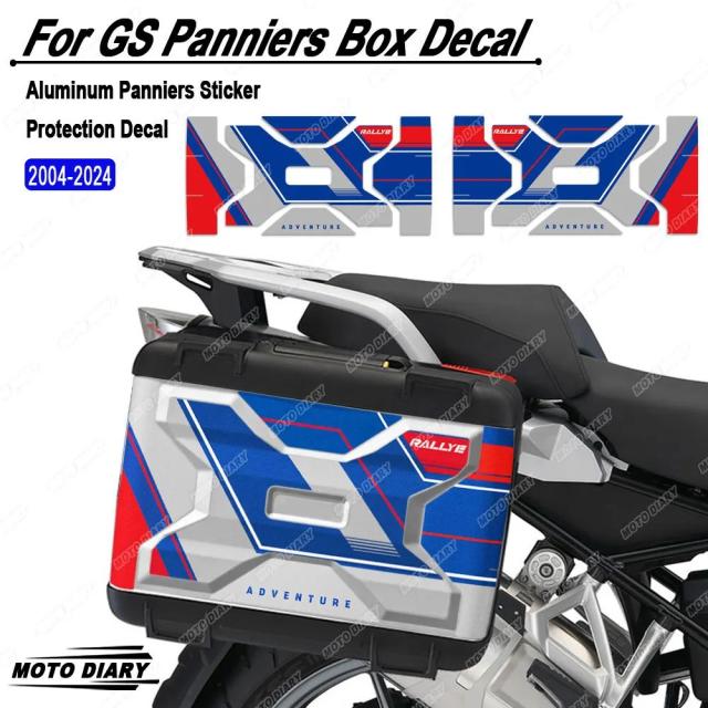 オートバイ バリオケース ステッカー サイドパニアー 荷物保護デカール R1200GS R1250GS R1250GS R1200GS ラリー 2004-2024 輸入品