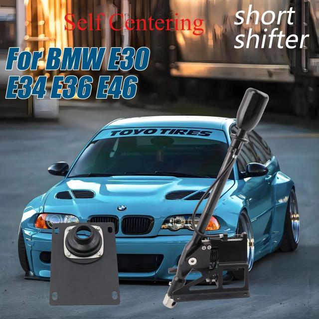 BMW用レースグレード ビレットショートシフターボックス レースバージョンV2 (E30/E34/E36/E39/E46/E8X/E9X対応) 輸入品