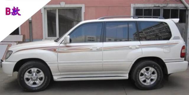 トヨタ ランドクルーザー LC100 2007年用 ステッカー 4500 4700 ボディ 外装 デコレーション ステッカー 輸入品_7