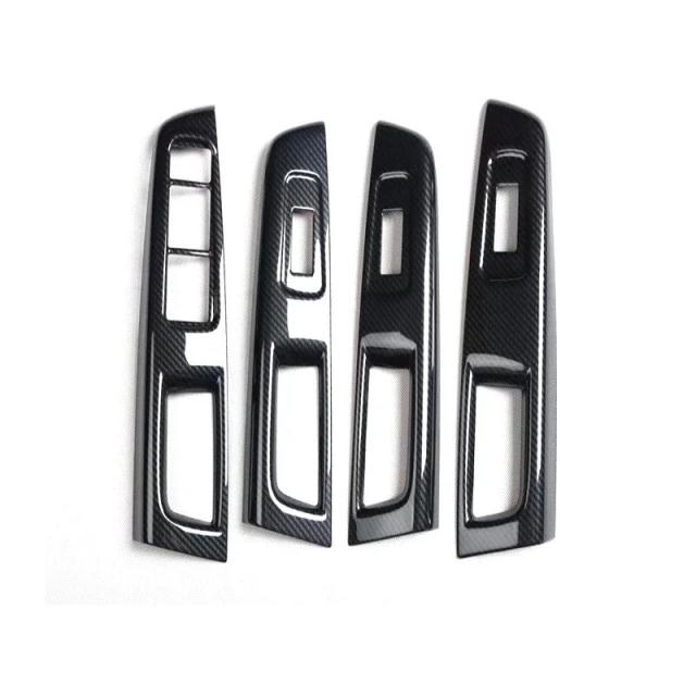 RHD スバルフォレスター 2008-2012 内装 ウィンドウスイッチ ドアハンドル シフトノブ フロントリア ドホルダー パネル エアコンベント カバー トリム 輸入品_2